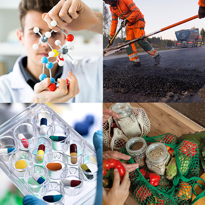 NEXOPART Test sieve machines User Industries | © NEXOPART