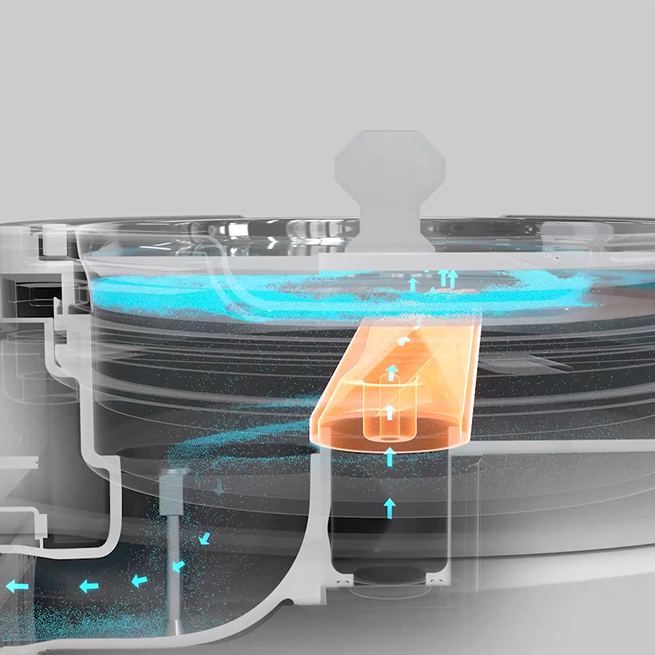 Air jet sieving with NEXOPART | © NEXOPART